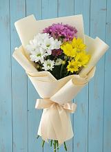 Букет цветов из:  Хризантемы в Бачатском