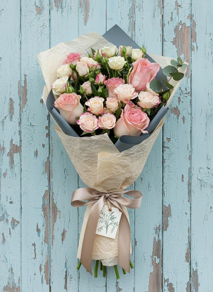 Букет цветов из: Розы в Бачатском