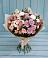 Букет цветов из: Хризантемы, Розы и Альстромерии в Бачатском