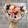 Букет цветов из: Гвоздики, Хризантемы и Розы в Бачатском