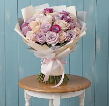 Букет цветов из:  Розы #REPLACE_PRED# Бачатском