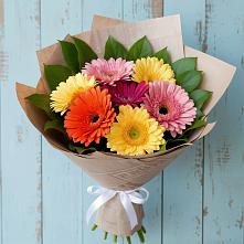 Букет цветов из:  Герберы в Бачатском