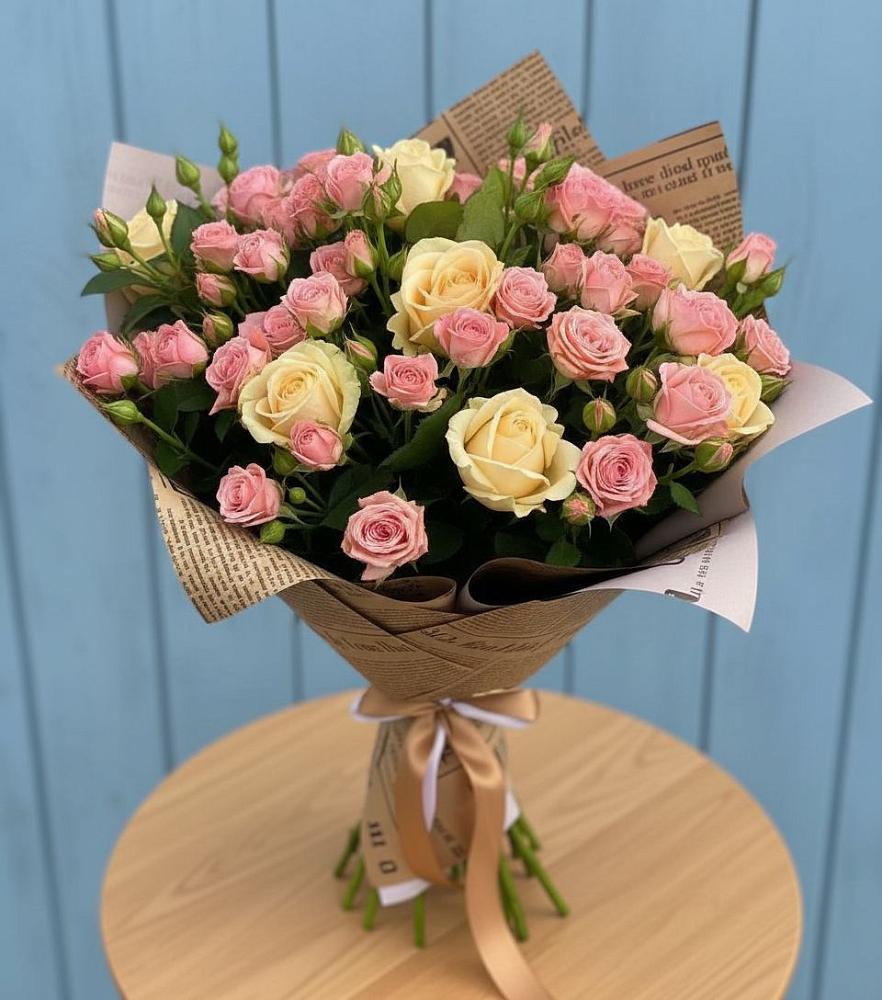 Букет цветов из: Розы в Бачатском