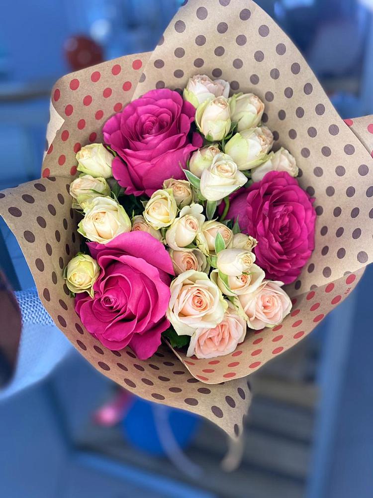 Букет цветов из: Розы в Бачатском