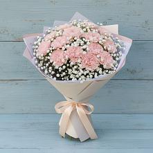 Букет цветов из:  Гвоздики в Бачатском