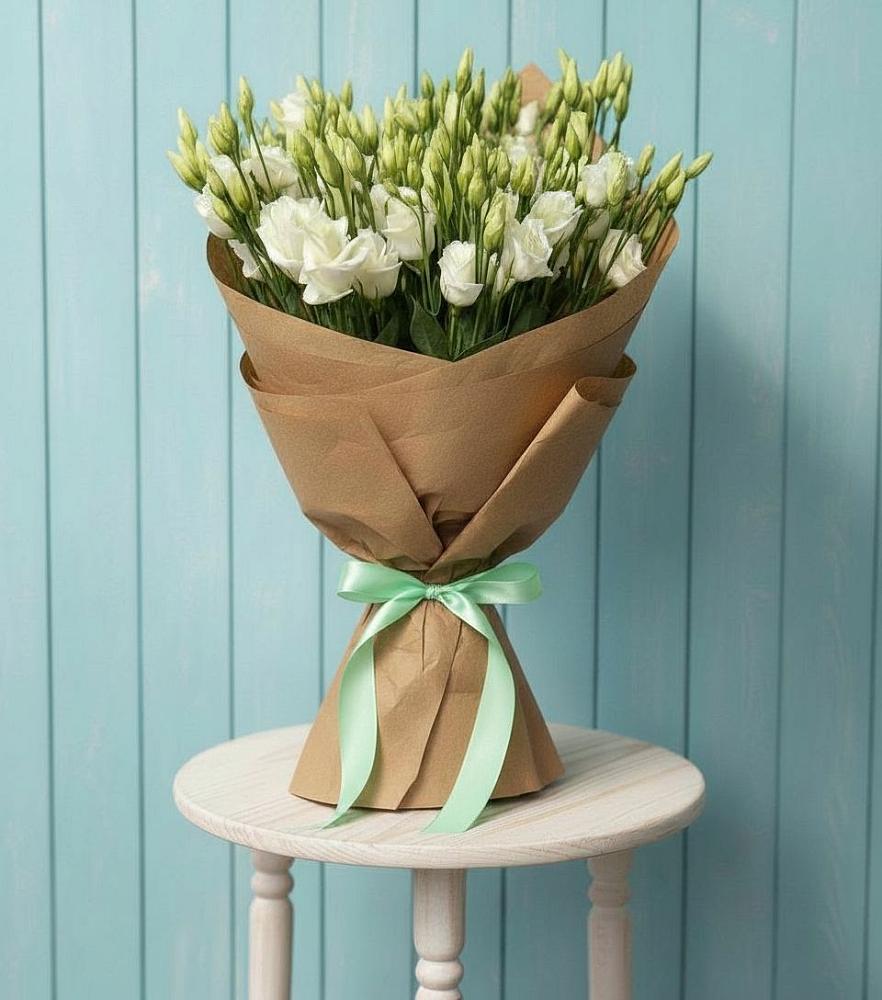 Букет цветов из: Лизиантусы в Бачатском