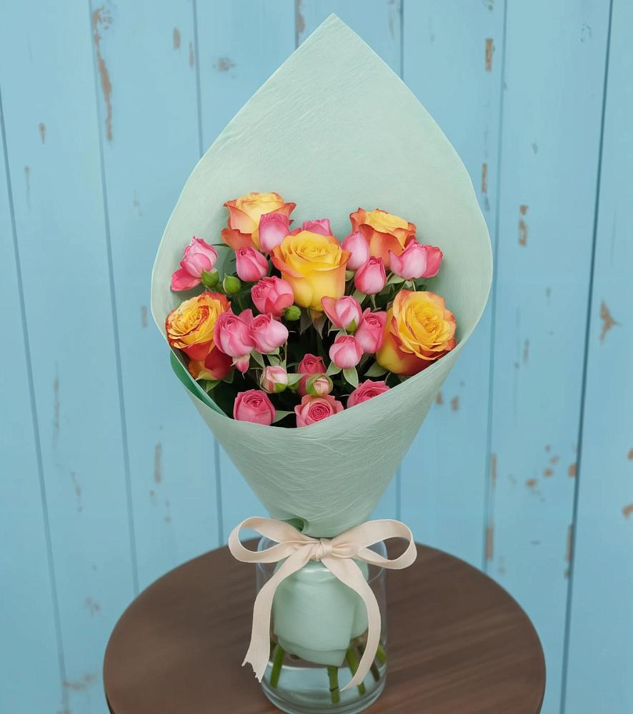 Букет цветов из: Розы в Бачатском