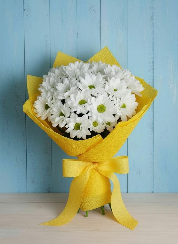 Букет цветов из: Хризантемы в Бачатском