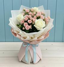 Букет цветов из:  Розы в Бачатском