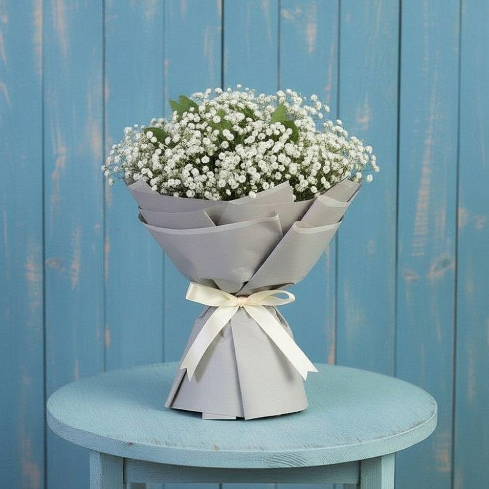 Букет цветов из: Гипсофила в Бачатском