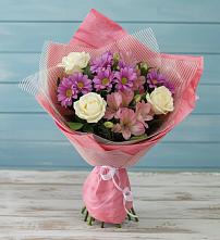 Букет цветов из:  Герберы в Бачатском