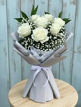 Букет цветов из:  Розы #REPLACE_PRED# Бачатском