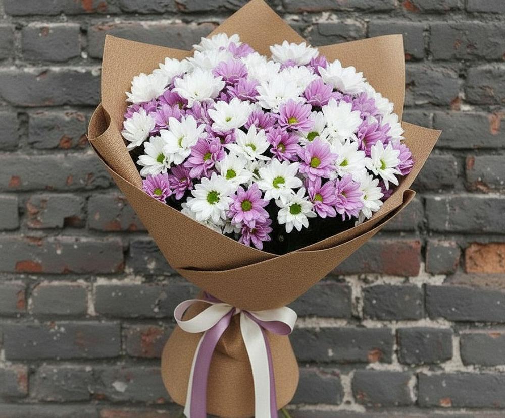 Букет цветов из: Хризантемы в Бачатском
