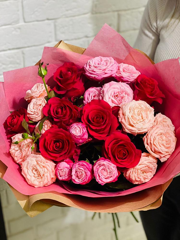 Букет цветов из: Розы в Бачатском