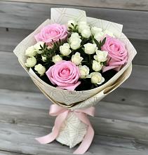 Букет цветов из:  Розы #REPLACE_PRED# Бачатском