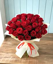 Букет 29 Красных роз в Бачатском