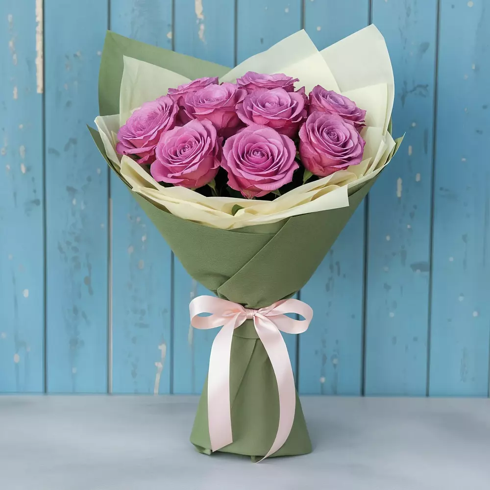 Букет Розы Фёрст Леди в Бачатском