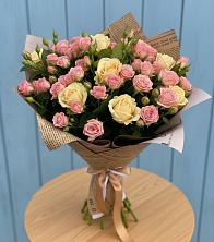 Букет цветов из:  Розы в Бачатском