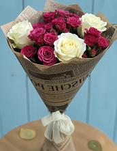 Букет цветов из:  Розы в Бачатском