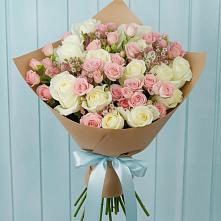Букет цветов из:  Розы в Бачатском